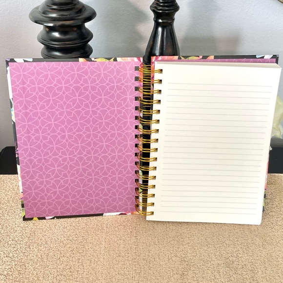 NWT Glitter/Gold Foil Floral Hardcover Notebook/Journal Stationery Bundle - Picture 5 of 7